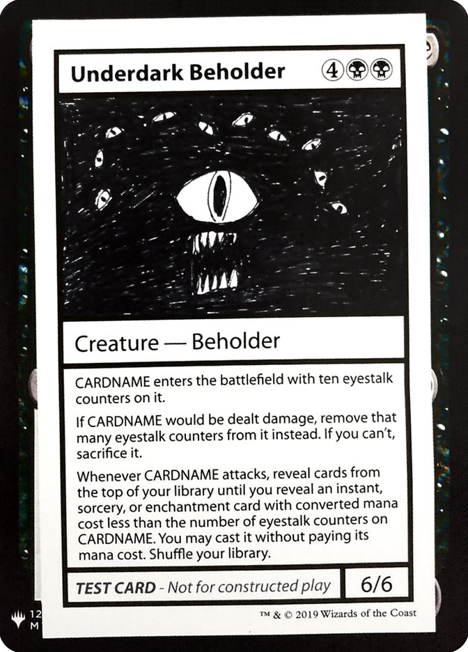 Underdark Beholder [Mystery Booster Playtest Cards] | The Time Vault CA