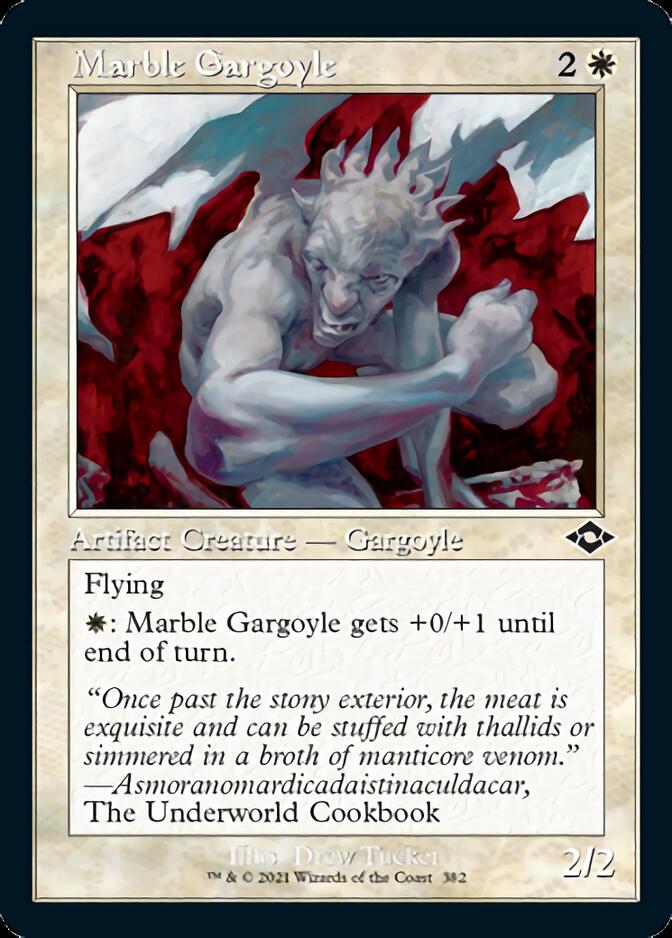 Marble Gargoyle (Retro Foil Etched) [Modern Horizons 2] | The Time Vault CA