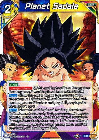 Planet Sadala (XD1-09) [Assault of the Saiyans] | The Time Vault CA