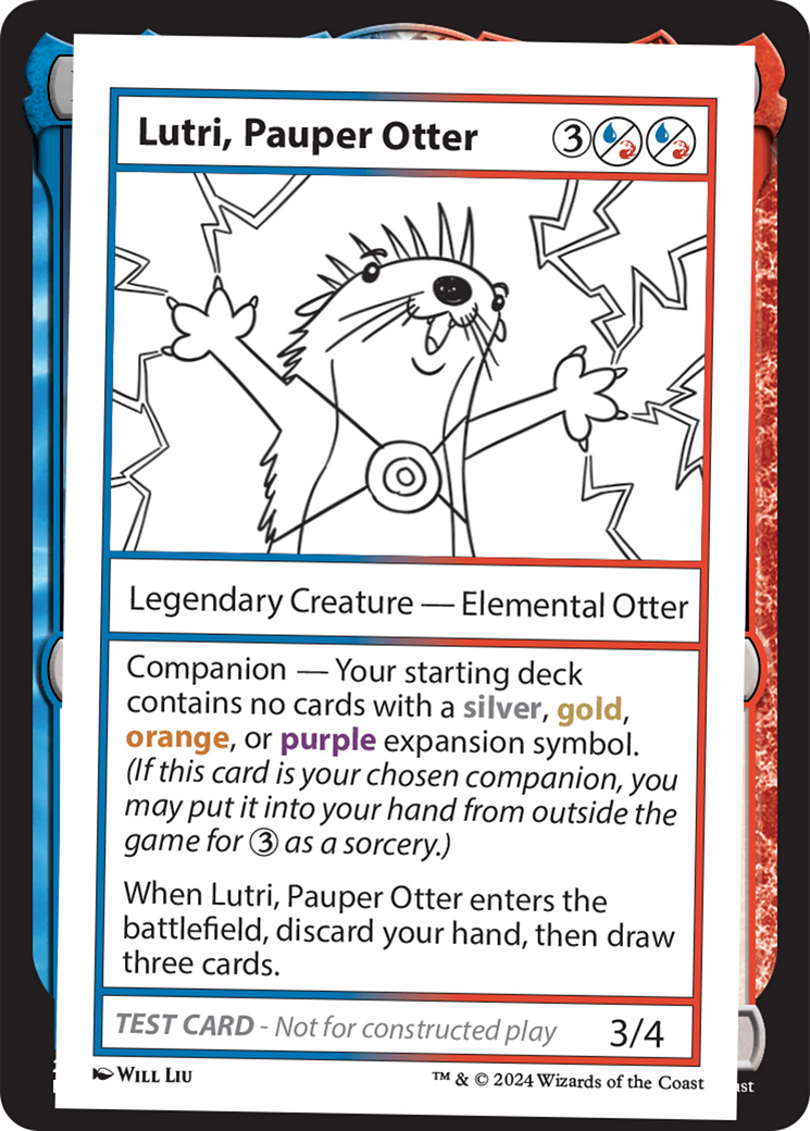 Lutri, Pauper Otter [Mystery Booster 2 Playtest Cards] | The Time Vault CA