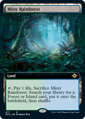 Misty Rainforest (Extended Art) [Modern Horizons 2] | The Time Vault CA