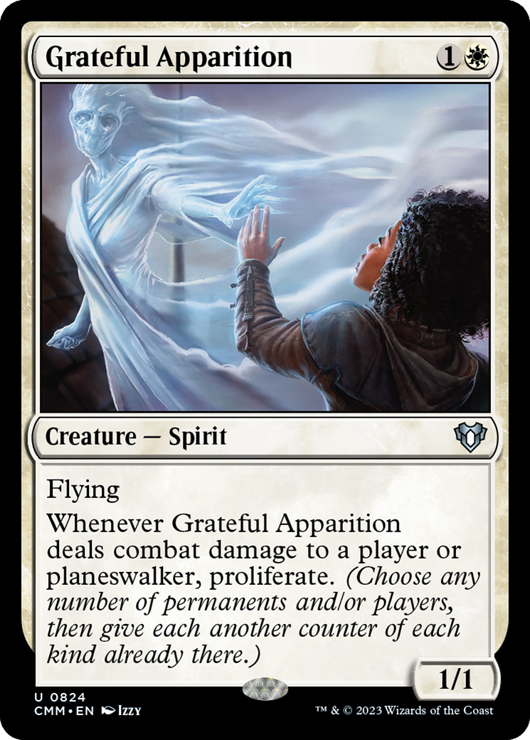 Grateful Apparition [Commander Masters] | The Time Vault CA