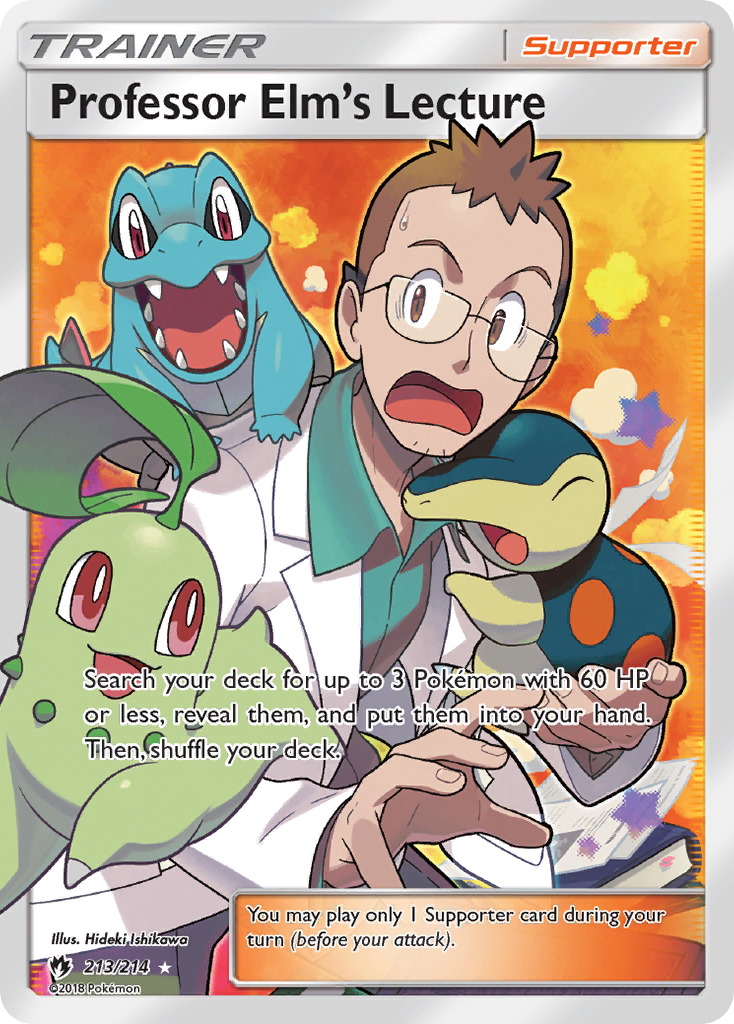 Professor Elm's Lecture (213/214) [Sun & Moon: Lost Thunder] | The Time Vault CA