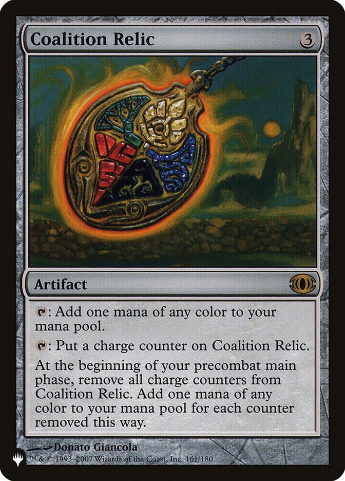 Coalition Relic [The List] | The Time Vault CA