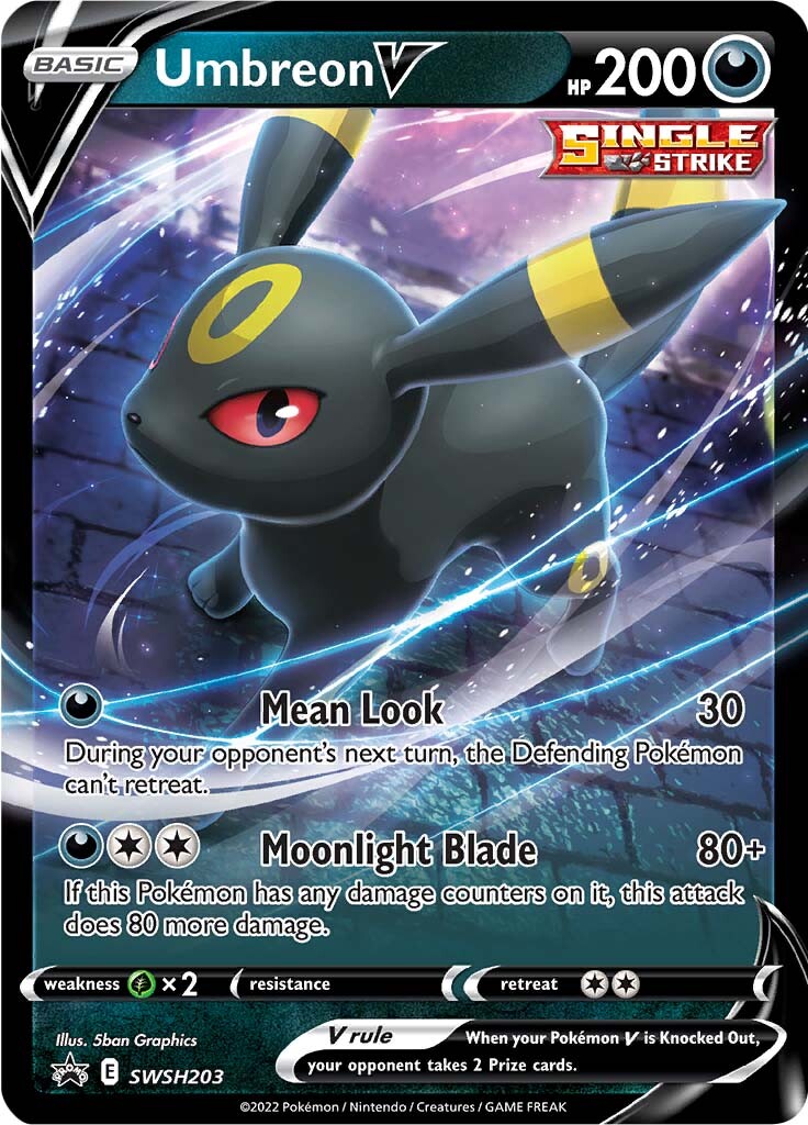 Umbreon V (SWSH203) [Sword & Shield: Black Star Promos] | The Time Vault CA