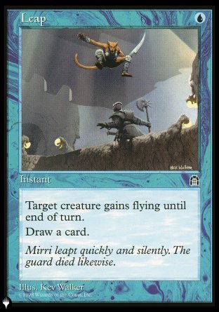 Leap [The List] | The Time Vault CA