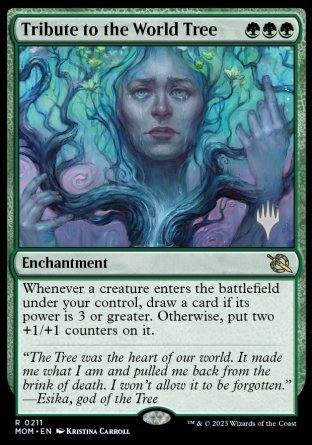 Tribute to the World Tree (Promo Pack) [March of the Machine Promos] | The Time Vault CA