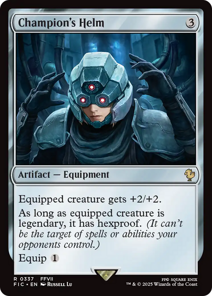 Champion's Helm [FINAL FANTASY Commander] | The Time Vault CA