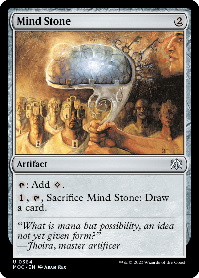 Mind Stone [March of the Machine Commander] | The Time Vault CA