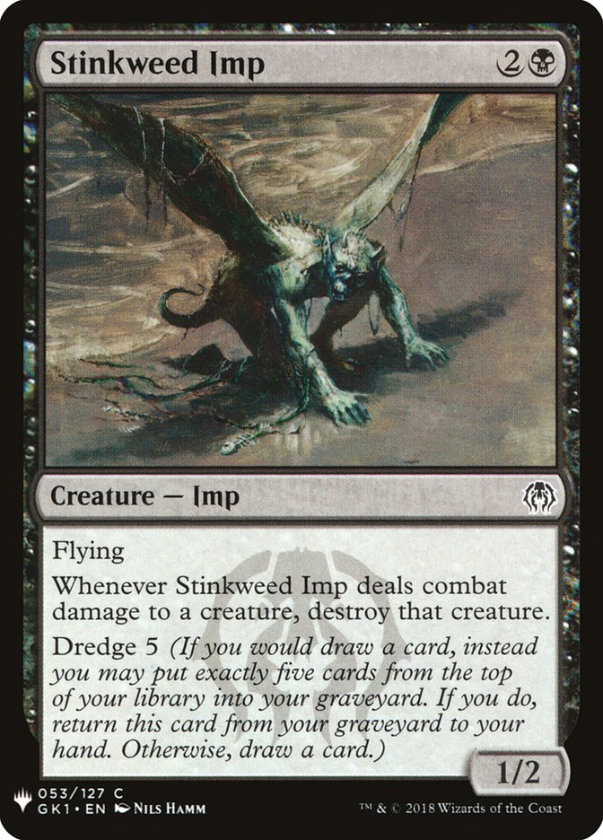 Stinkweed Imp [Mystery Booster] | The Time Vault CA