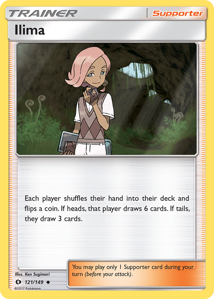 Ilima (121/149) [Sun & Moon: Base Set] | The Time Vault CA