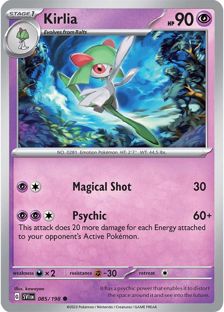 Kirlia (085/198) [Scarlet & Violet: Base Set] | The Time Vault CA