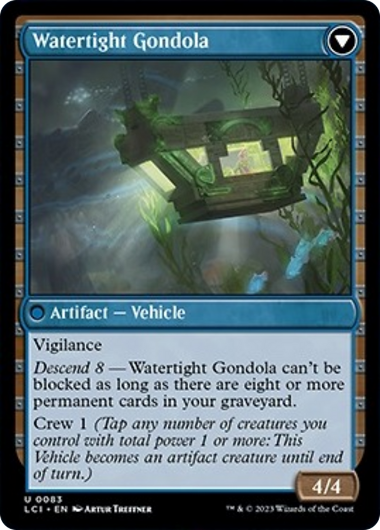 Waterlogged Hulk // Watertight Gondola [The Lost Caverns of Ixalan] | The Time Vault CA