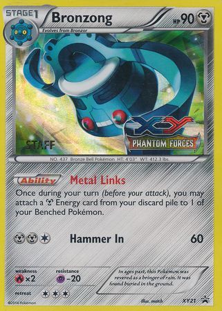 Bronzong (XY21) (Staff) [XY: Black Star Promos] | The Time Vault CA