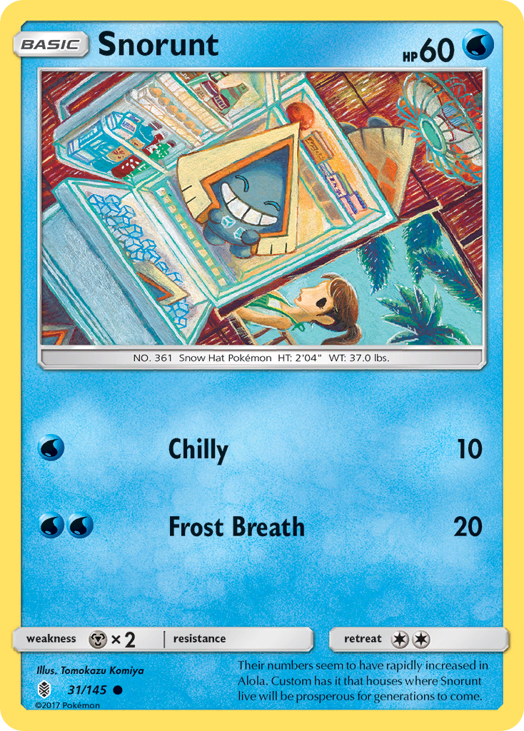 Snorunt (31/145) [Sun & Moon: Guardians Rising] | The Time Vault CA