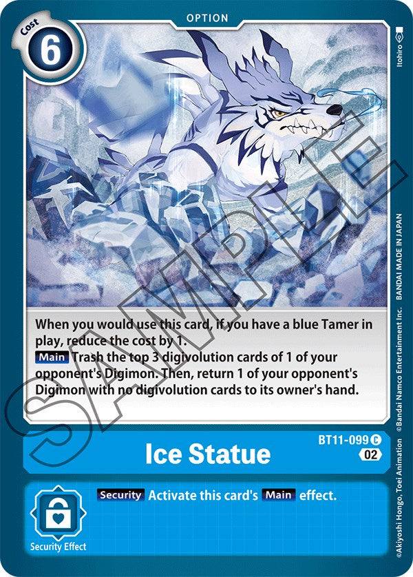 Ice Statue [BT11-099] [Dimensional Phase] | The Time Vault CA