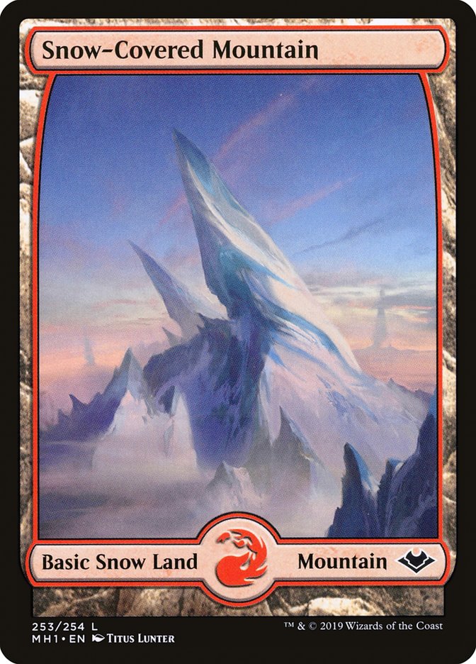 Snow-Covered Mountain [Modern Horizons] | The Time Vault CA