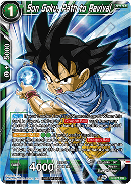 Son Goku, Path to Revival (Unison Warrior Series Boost Tournament Pack Vol. 7) (P-371) [Tournament Promotion Cards] | The Time Vault CA