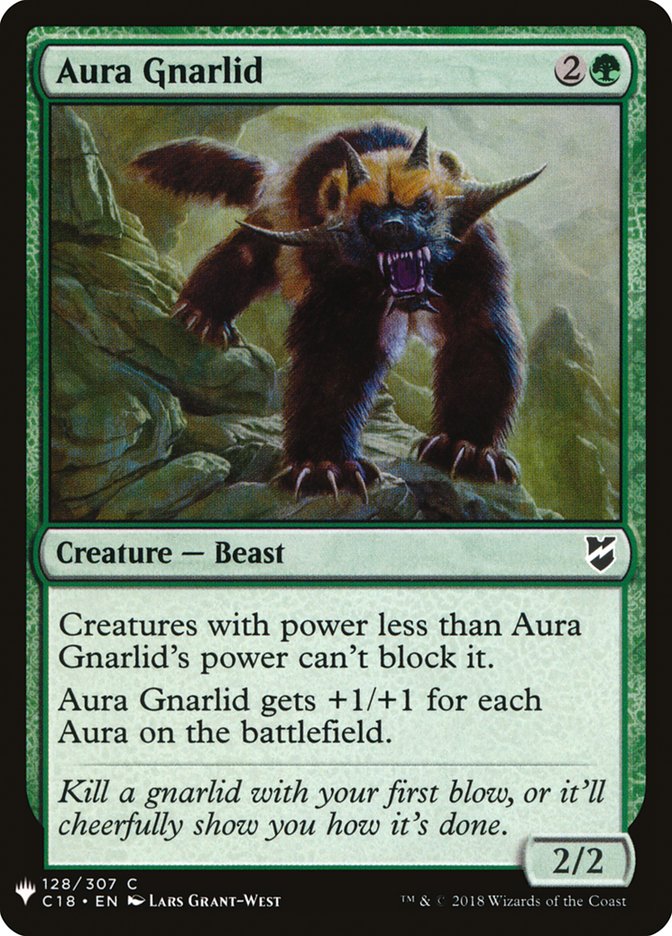 Aura Gnarlid [Mystery Booster] | The Time Vault CA