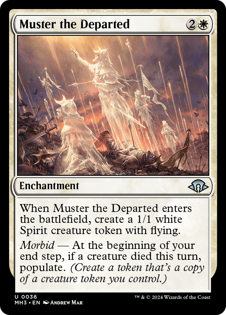 Muster the Departed [Modern Horizons 3] | The Time Vault CA