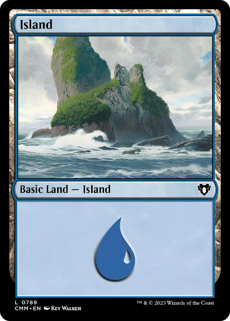 Island (789) [Commander Masters] | The Time Vault CA