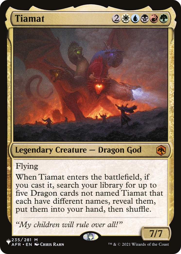 Tiamat [The List] | The Time Vault CA