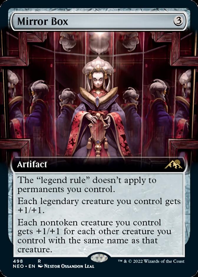 Mirror Box (Extended Art) [Kamigawa: Neon Dynasty] | The Time Vault CA