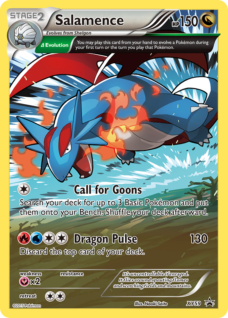 Salamence (XY59) [XY: Black Star Promos] | The Time Vault CA