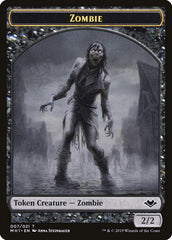 Marit Lage // Zombie Double-Sided Token [Modern Horizons Tokens] | The Time Vault CA