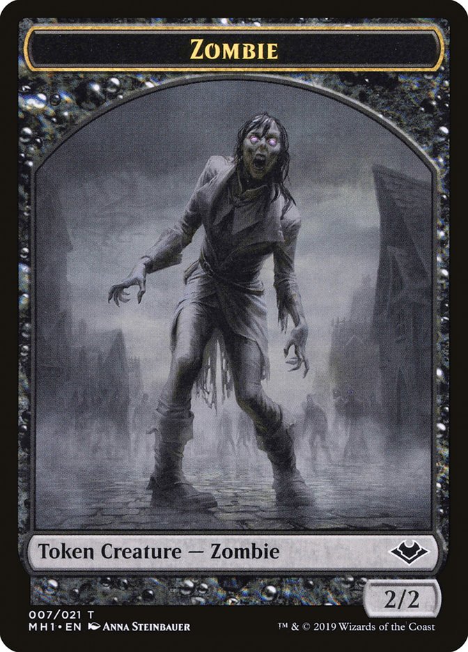 Angel (002) // Zombie (007) Double-Sided Token [Modern Horizons Tokens] | The Time Vault CA