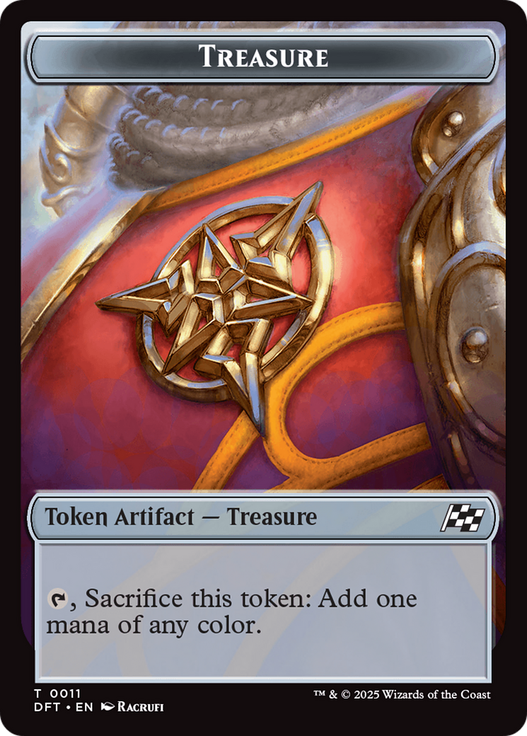 Treasure // Pilot Double-Sided Token [Aetherdrift Tokens] | The Time Vault CA