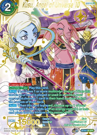 Kusu, Angel of Universe 10 (SPR) (BT16-139) [Realm of the Gods] | The Time Vault CA
