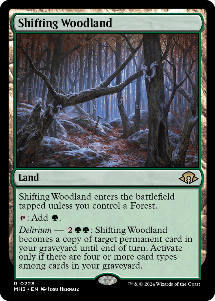 Shifting Woodland [Modern Horizons 3] | The Time Vault CA