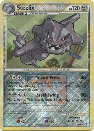 Steelix (24/95) (League Promo) [HeartGold & SoulSilver: Unleashed] | The Time Vault CA