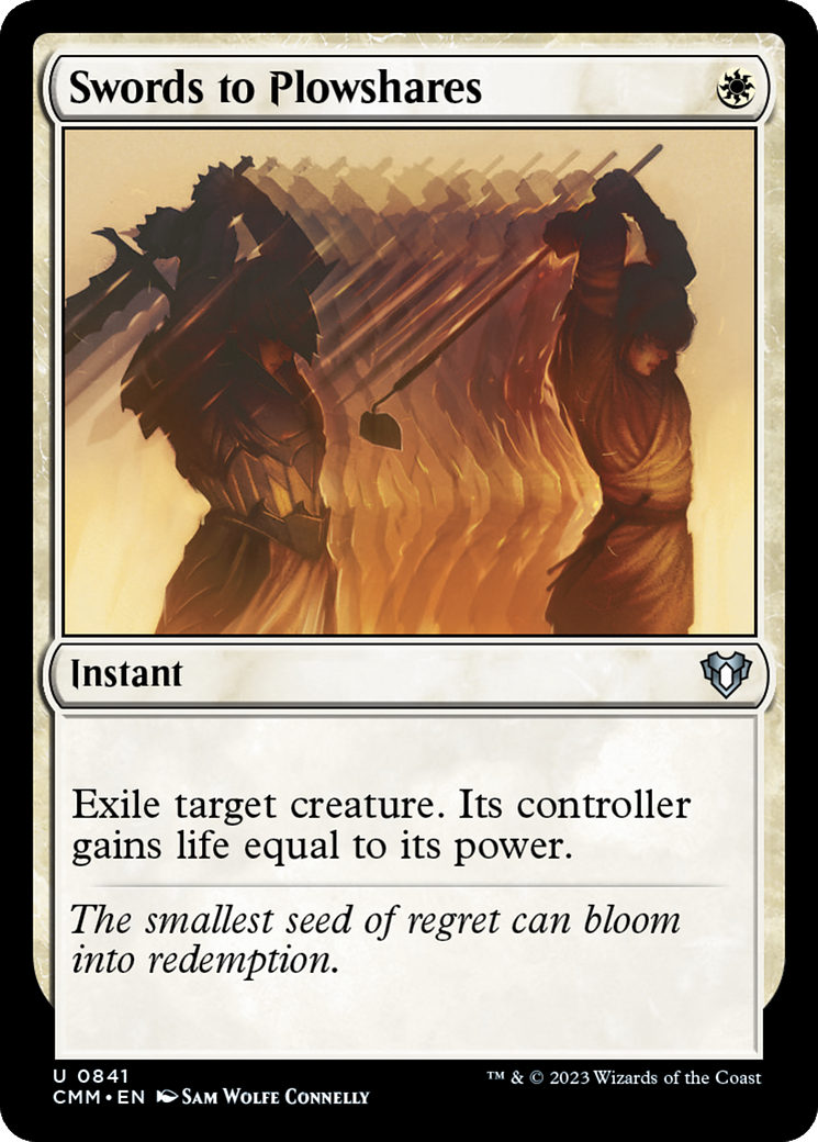 Swords to Plowshares [Commander Masters] | The Time Vault CA