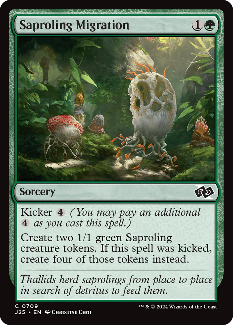 Saproling Migration [Foundations Jumpstart] | The Time Vault CA