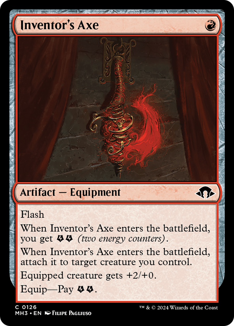 Inventor's Axe [Modern Horizons 3] | The Time Vault CA