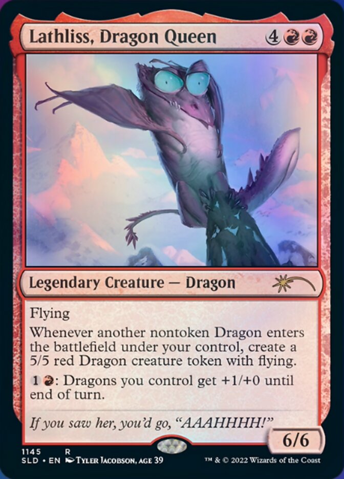 Lathliss, Dragon Queen (1145) [Secret Lair Drop Series] | The Time Vault CA