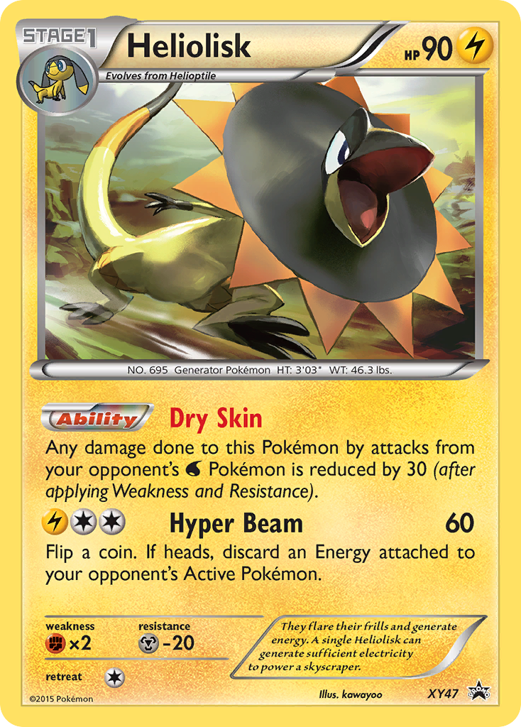 Heliolisk (XY47) [XY: Black Star Promos] | The Time Vault CA