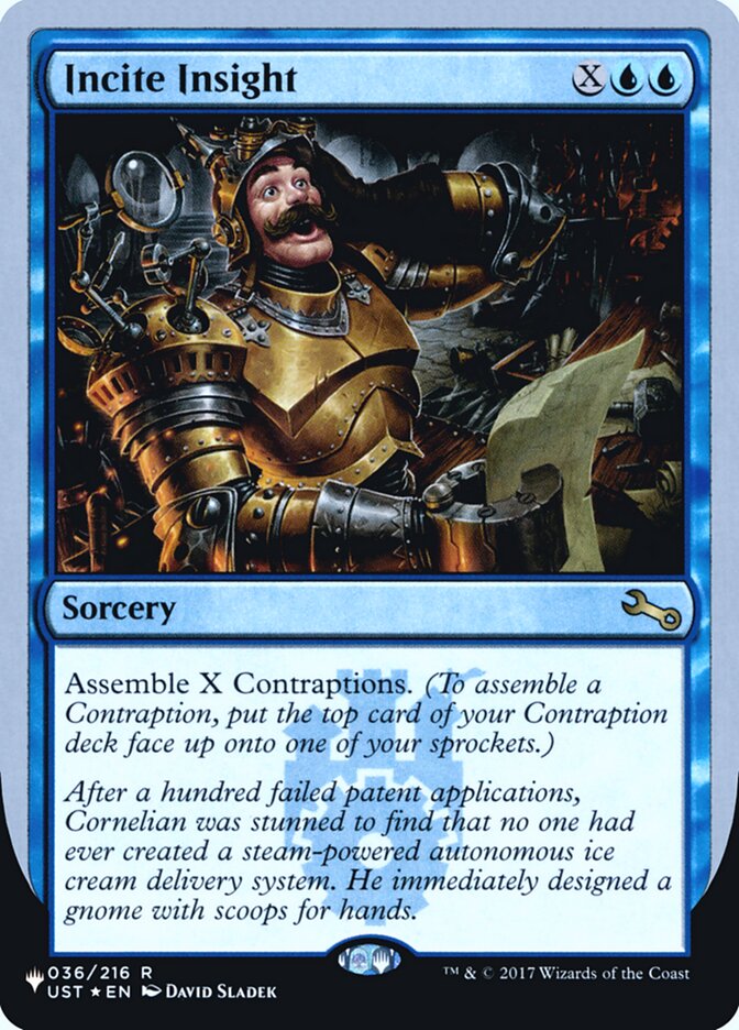 Incite Insight (Unfinity Foil Edition) [The List] | The Time Vault CA