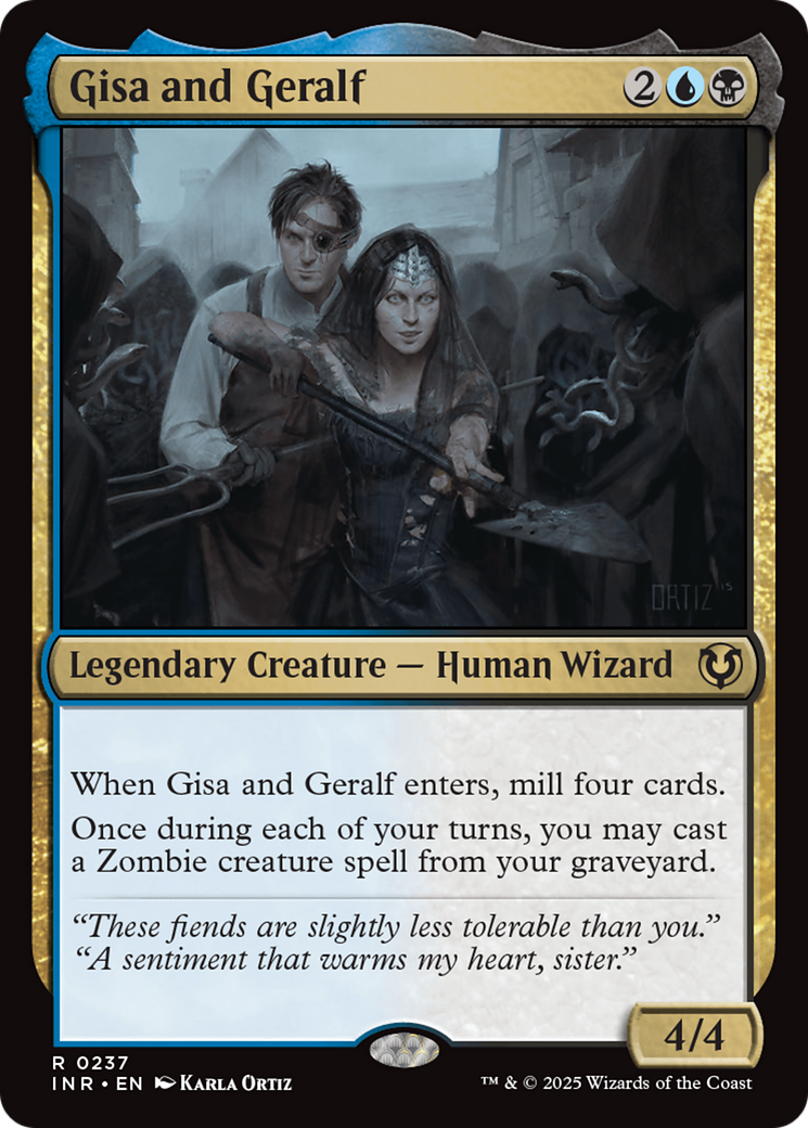 Gisa and Geralf [Innistrad Remastered] | The Time Vault CA