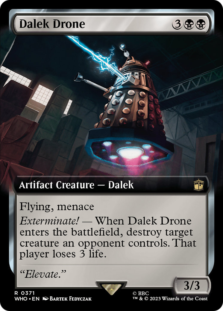 Dalek Drone (Extended Art) [Doctor Who] | The Time Vault CA