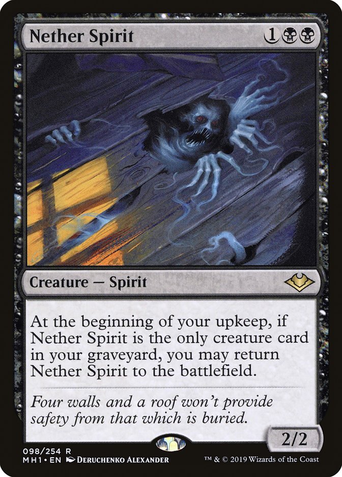 Nether Spirit [Modern Horizons] | The Time Vault CA