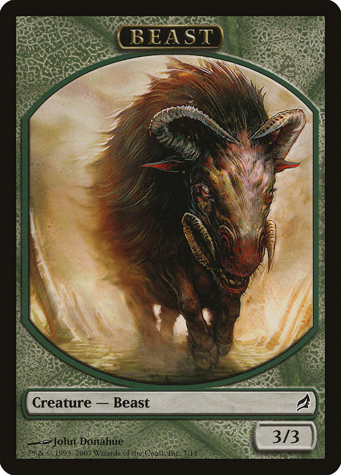 Beast Token [Lorwyn Tokens] | The Time Vault CA