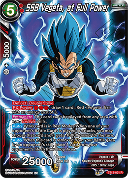 SSB Vegeta, at Full Power (Rare) (BT13-021) [Supreme Rivalry] | The Time Vault CA