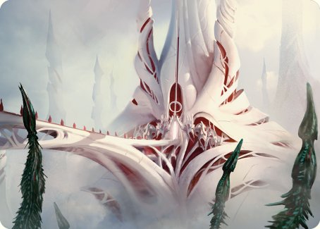 The Fair Basilica Art Card [Phyrexia: All Will Be One Art Series] | The Time Vault CA
