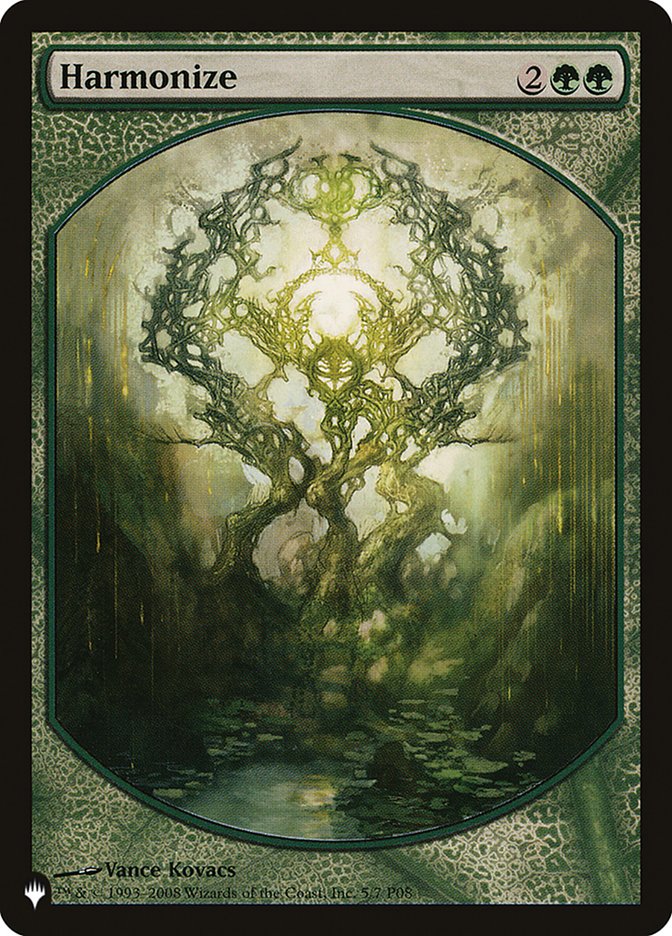 Harmonize [The List] | The Time Vault CA