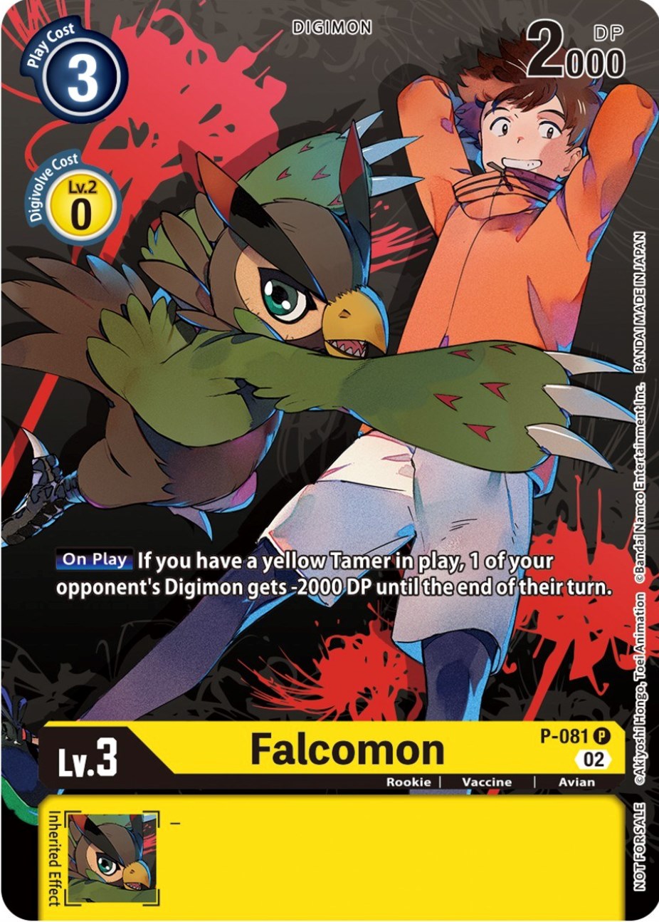 Falcomon [P-081] (Tamer Party Vol.7) [Promotional Cards] | The Time Vault CA