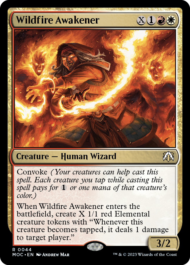 Wildfire Awakener [March of the Machine Commander] | The Time Vault CA