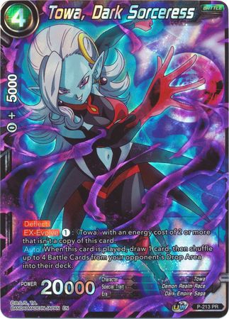 Towa, Dark Sorceress (P-213) [Promotion Cards] | The Time Vault CA